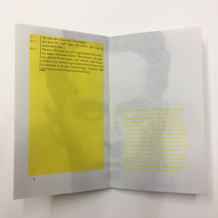 Man kann auch über etwas nachdenken das nicht akut ist.